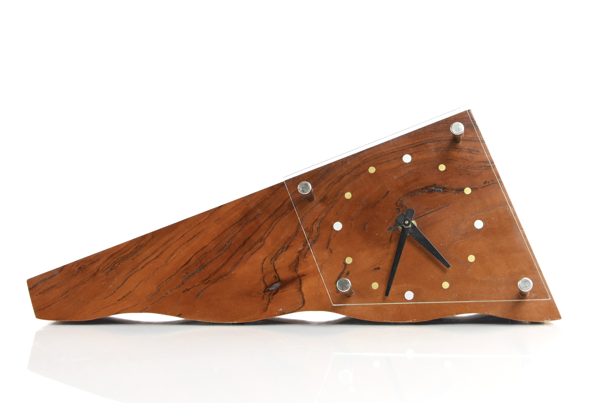 Sculptural Wave Clock